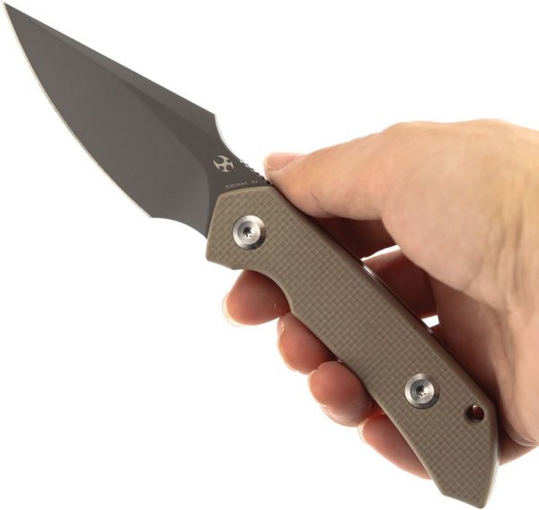 Kansept Fenrir Fixed Blade - Sand G10 Handle