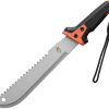 Gerber Compact Clearpath Machete - Sawback Stainless