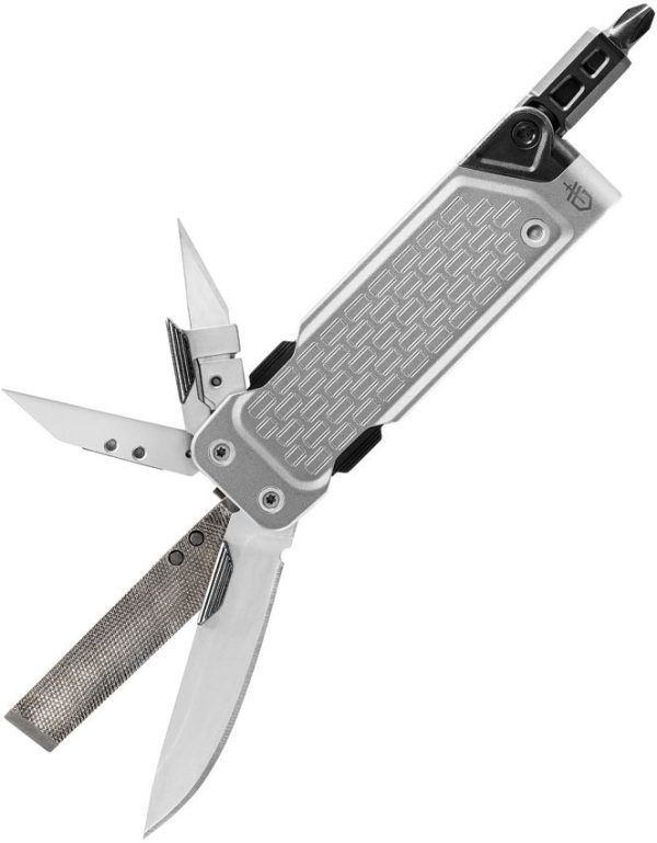 Gerber Lockdown Driver Silver Multi-Tool Framelock