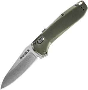 Gerber Highbrow Pivot Lock Assisted Green