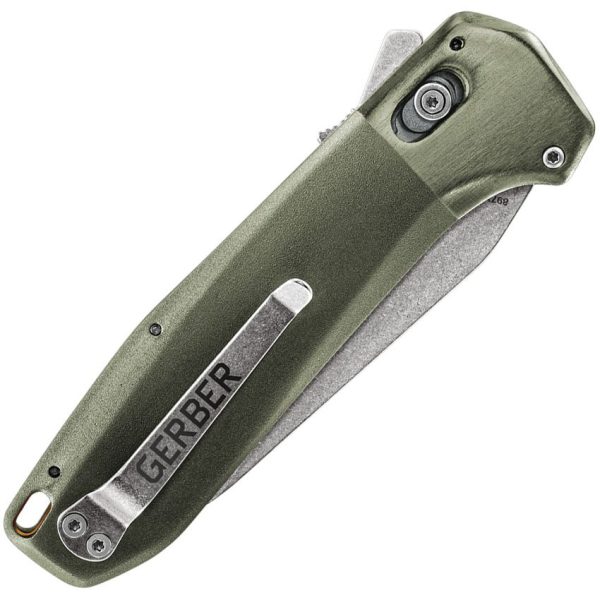 Gerber Highbrow Pivot Lock Assisted Green