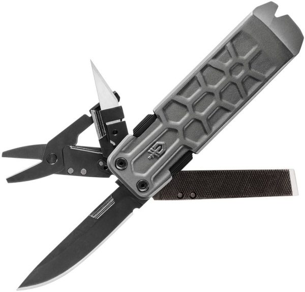 Gerber Lockdown Pry Gray Multi-Tool - Black Oxide Blade
