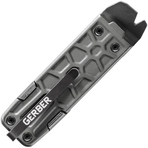 Gerber Lockdown Pry Gray Multi-Tool - Black Oxide Blade