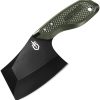 Gerber Tri-Tip Mini Cleaver Green - 3 inch Blade