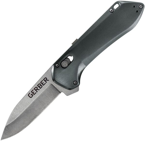 Gerber Highbrow Compact A/O Assisted Opening Knife Gray