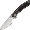 Gerber Downwind Caper Drop Point Fixed Knife Black G10