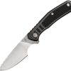 Gerber Downwind Caper Drop Point Fixed Knife Black