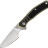 Gerber Downwind Caper Drop Point Fixed Knife Green
