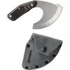 Gerber Downwind Ulu Fixed Knife Black Gray G10