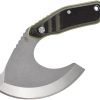 Gerber Downwind Ulu Fixed Knife Black Green