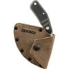 Gerber Downwind Ulu Fixed Knife Black Green