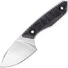 Gerber Stowe Fixed Blade Knife 2.5" 440A Stonewash Black Micarta