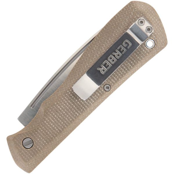 Gerber Mansfield Slip Joint - Natural Micarta D2