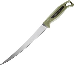 Gerber Ceviche 9 inch Fillet Fixed Blade - Stonewash
