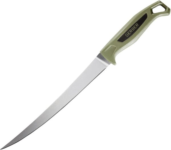 Gerber Ceviche 9 inch Fillet Fixed Blade - Stonewash
