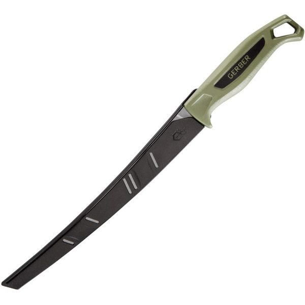 Gerber Ceviche 9 inch Fillet Fixed Blade - Stonewash