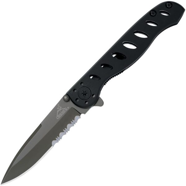 G41493.jpg Gerber EVO Jr Linerlock - Serrated Drop Point