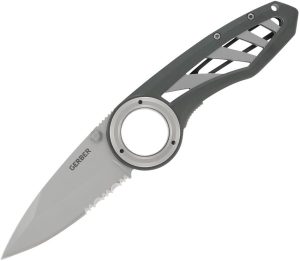 Gerber Remix Linerlock Serrated Aluminum