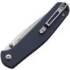 Ganzo Linerlock Blue-Gray - 3.5 inch Stonewash Blade