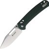 Ganzo G-Lock Green - 3.5 inch Satin Blade