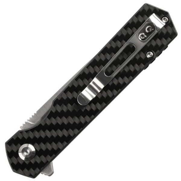 GAFH11SCF_add_01.jpg Ganzo Firebird Linerlock CF Folding Knife D2 Carbon Fiber