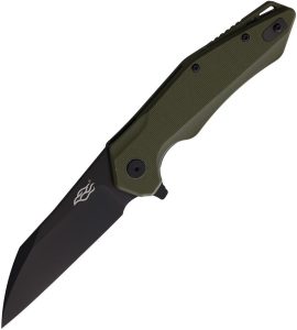 GAFH31BGR.jpg Ganzo Firebird Linerlock Green G10 3.5 Inch