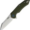 Ganzo Firebird Linerlock Satin Green G10