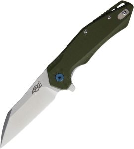 Ganzo Firebird Linerlock Satin Green G10