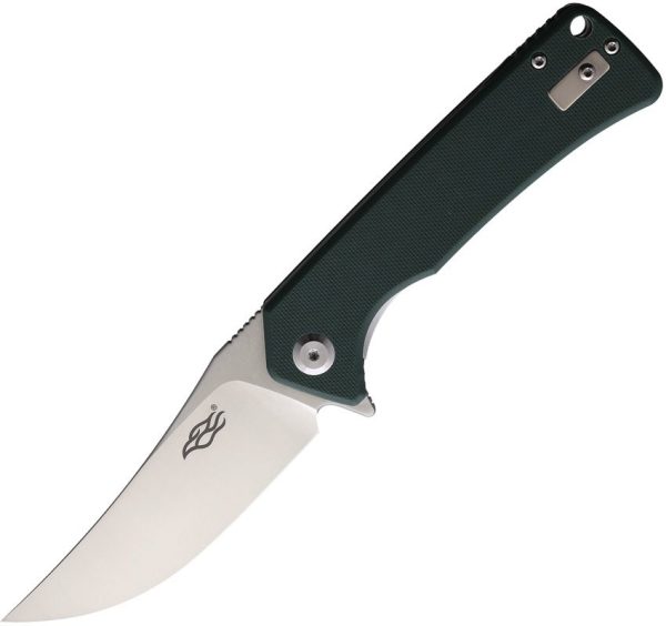 GAFH923GB.jpg Ganzo Firebird F923 Linerlock D2 Clip Point - Green