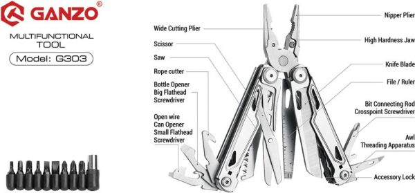 GAG303_add_01.jpg Ganzo Multi Tool 12-in-1 Stainless Steel Pliers Set
