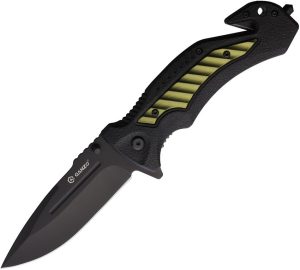 GAG628GR.jpg Ganzo G628 Linerlock Gray Aluminum Drop Point Folder