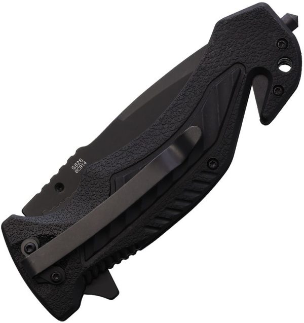 Ganzo G628 Linerlock Gray Aluminum Drop Point Folder