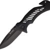 Ganzo G628 Linerlock Black Handle Green Onlay