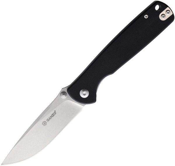 Ganzo G6805 Linerlock Black G10 Stonewash Folder