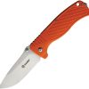Ganzo G722 Framelock Orange G10 Satin Blade
