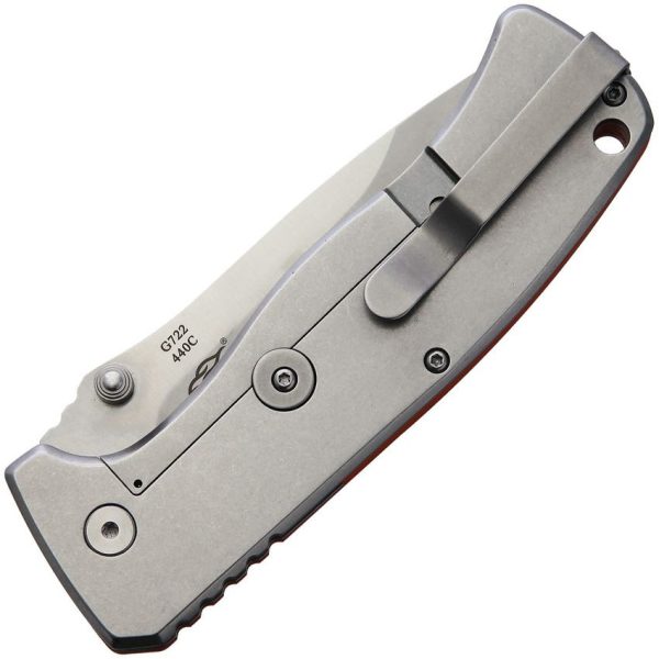 Ganzo G722 Framelock Orange G10 Satin Blade