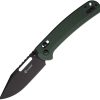 Ganzo G-Lock Fixed Blade - Green Handle D2 Steel