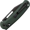 Ganzo G-Lock Fixed Blade - Green Handle D2 Steel