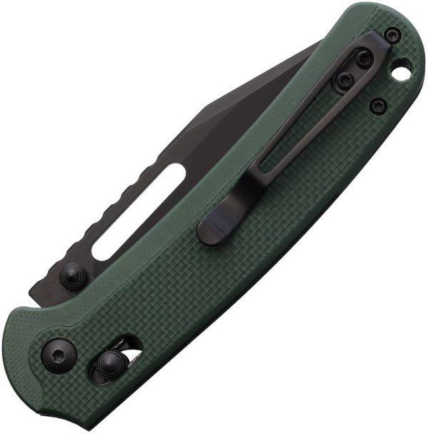 Ganzo G-Lock Fixed Blade - Green Handle D2 Steel