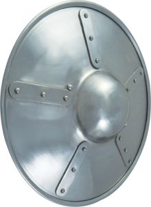 Get Dressed For Battle Plated Buckler - 15 Inches