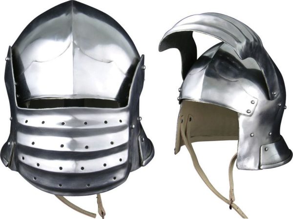 Get Dressed For Battle Bellows Face Sallet - 14 Gauge