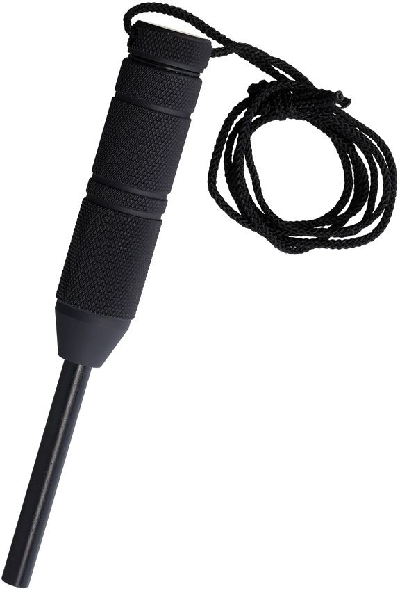 Gear Convoy B.U.S.H. Steel Black Gunkote Ferro Rod Survival