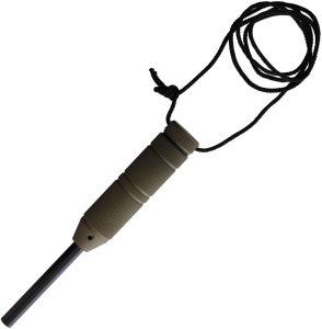 Gear Convoy B.U.S.H. Steel OD Gunkote Ferro Rod Survival