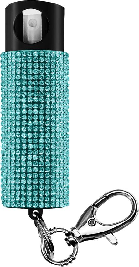 Guard Dog Bling It On Pepper Spray Teal - Glow Top