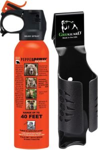 Guard Dog Griz Bear Spray 7.9oz Quick Release Holster