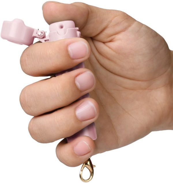 Guard Dog Packin Heat Pepper Spray Pink - 3 inch Compact