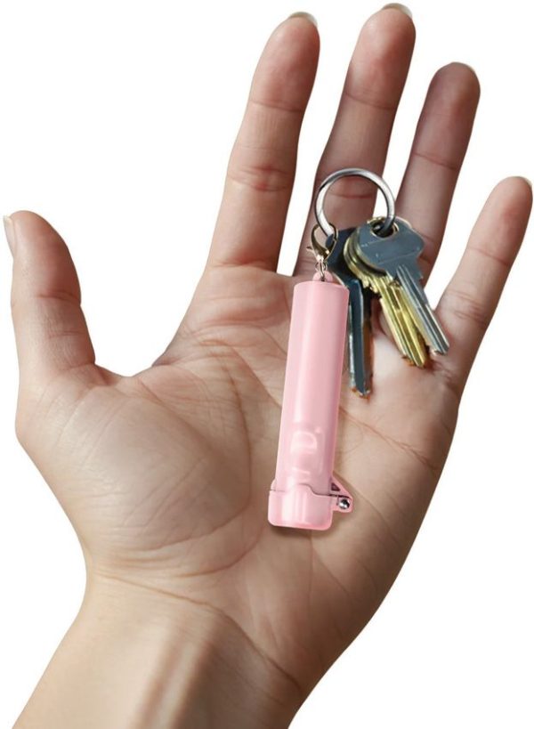 Guard Dog Packin Heat Pepper Spray Pink - 3 inch Compact