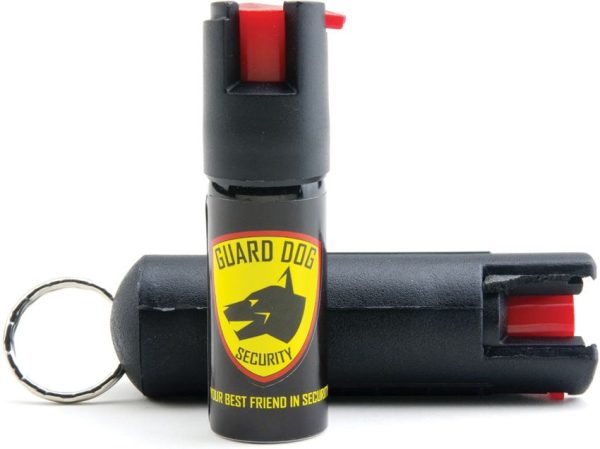 GDQABK.jpg Guard Dog Quick Action Pepper Spray - Black ABS Case