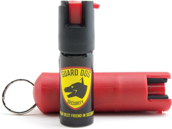 GDQARD.jpg Guard Dog Quick Action Pepper Spray - Red ABS Case