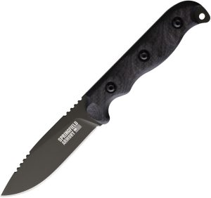 Springfield Armory Hunting Knife Carbon Fiber Fixed Blade 1095HC